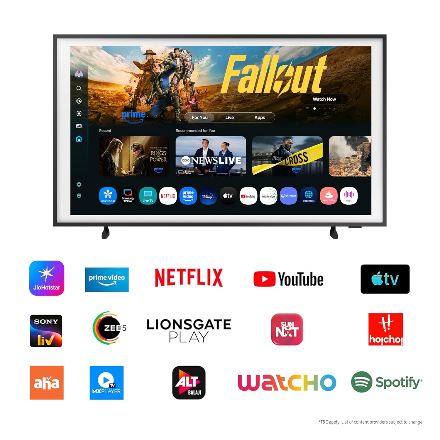 SAMSUNG - QLED TV  Frame tv QA65LS03FAULXL